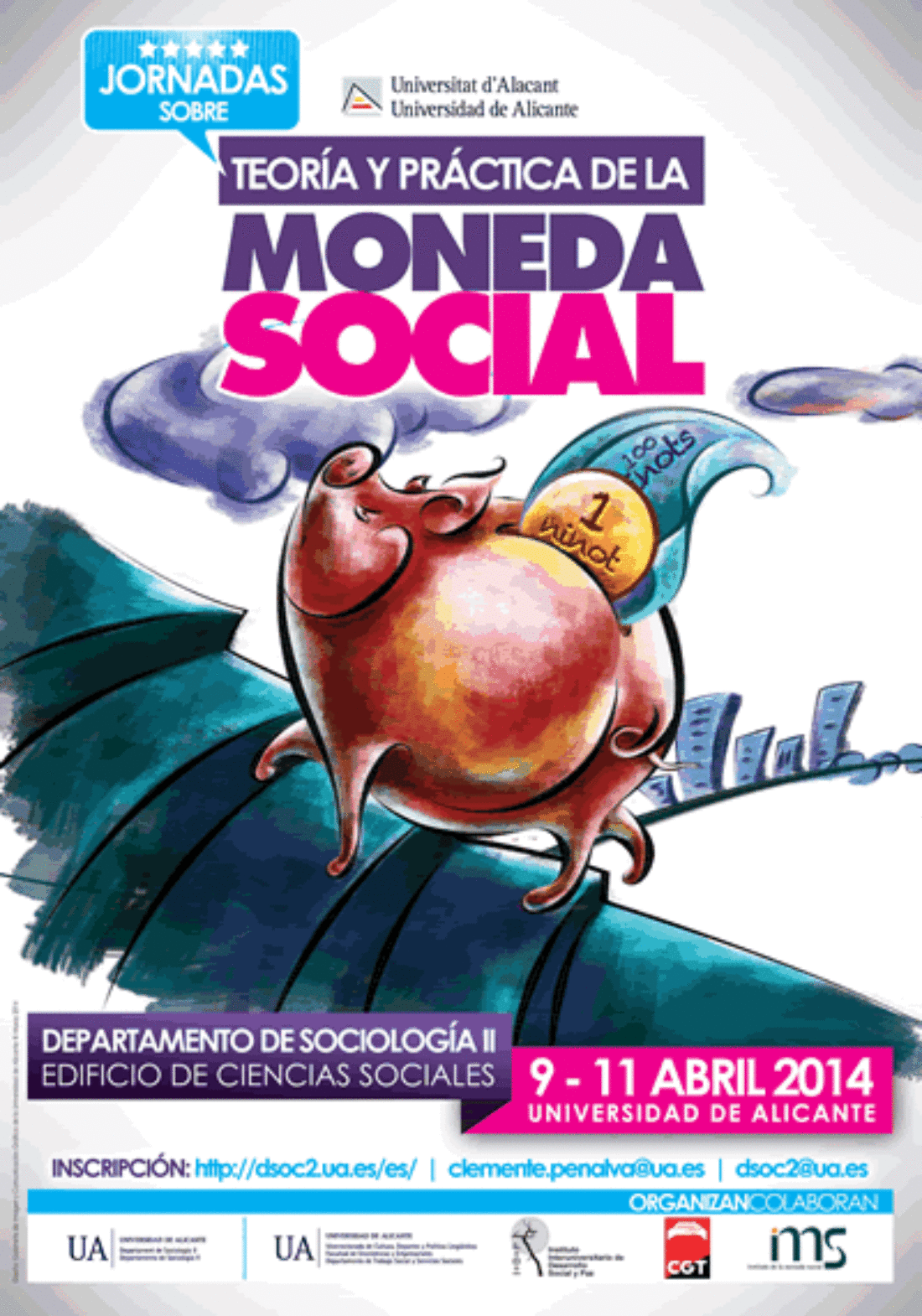 Primeras Jornadas sobre la Teoría y Práctica de la Moneda Social en Alicante