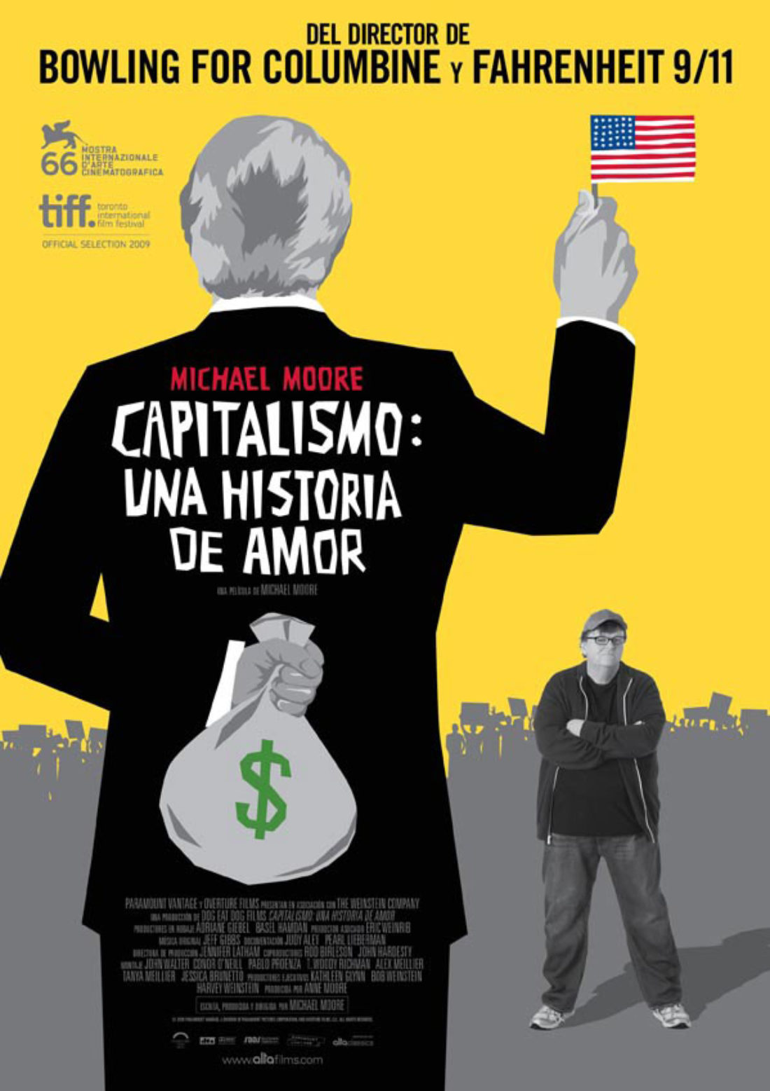Proyección del documental  «El capitalismo: una historia de amor» en Úbeda