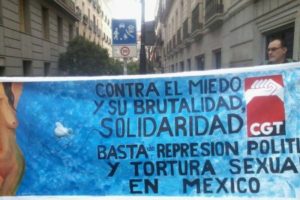 CGT: Video de testimonios sobre la malvenida a Peña Nieto en Madrid. 09.06.14
