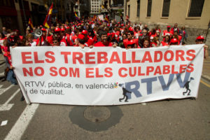 CGT denuncia ante la Fiscalía Anticorrupción la negligente gestión y el saqueo de fondos públicos en RTVV