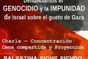 18-j Alacant: Actos solidarios con el pueblo palestino