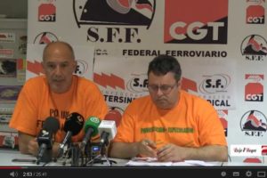 Vídeo: Rueda Prensa CGT Huelga Sector Ferroviario JL – A 2014