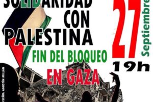 27-S: Manifestación en solidaridad con Palestina
