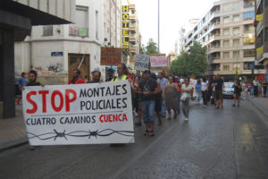 [Fotos] Stop montajes policiales Cuatro Caminos Cuenca
