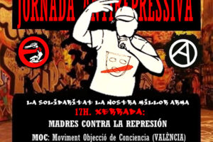 8-N Castelló: Jornada Antirrepresiva organizada por CGT