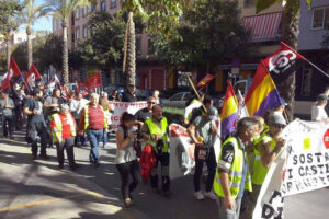 Marchas de la Dignidad: Fotos y crónica de Sagunt
