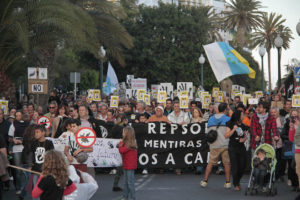 Repulsa y condena ante la violenta agresión a ecologistas en Canarias