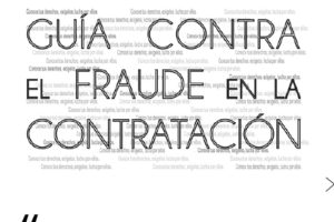 CGT Murcia presenta la Guía Contra el Fraude en la Contratación