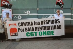 11 y 12-n País Valencià: CGT se moviliza contra los abusos de la dirección de la ONCE