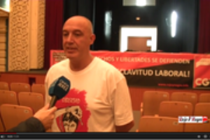 [Vídeo]: Rueda de prensa Conferencia Sindical Jerez 2014
