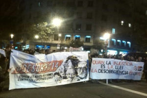 [Fotos] Concentración contra la Ley Mordaza en Barcelona
