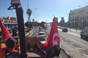 21-N: CGT seguirá con su campaña “Se lo están llevando todo” y se manifestará por las calles de Algeciras con dos carrozas
