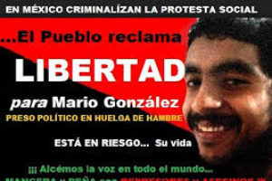 Mario González en libertad