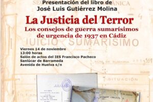 14-N: Presentación del libro «La Justicia del Terror»