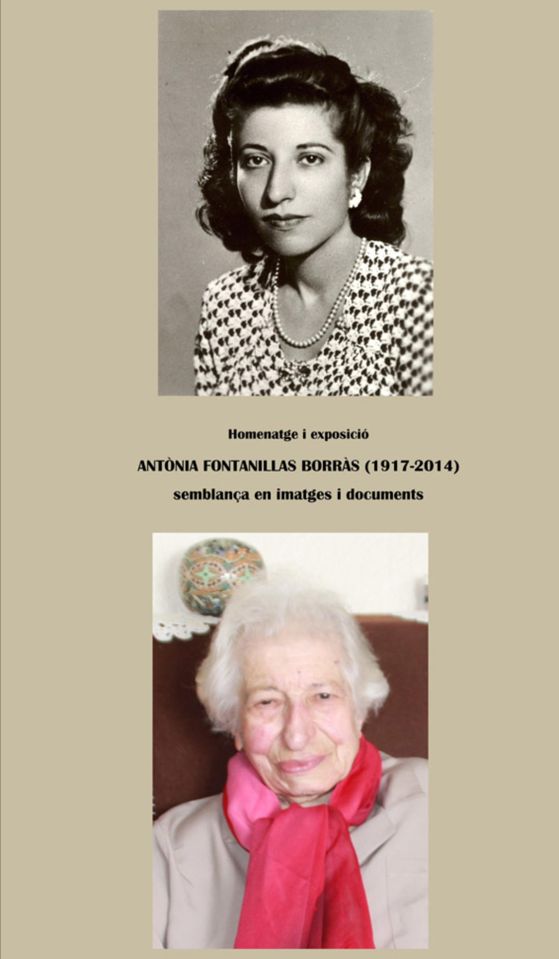 30-D: Homenaje a Antonia Fontanillas en Barcelona