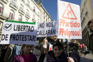 [Fotos] 25-E: Manifestaciones contra la Ley Mordaza