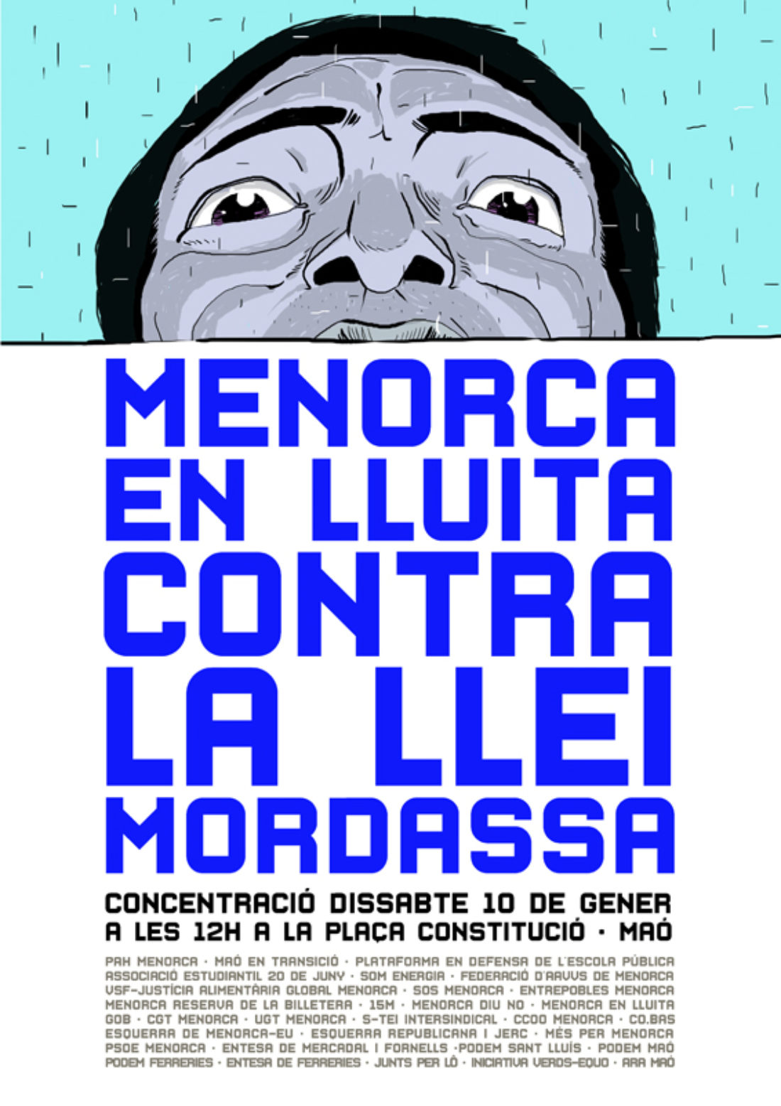 10-E: Menorca en lucha contra la Ley Mordaza