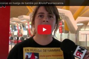 18 personas en huelga de hambre por #AsiloParaHassanna