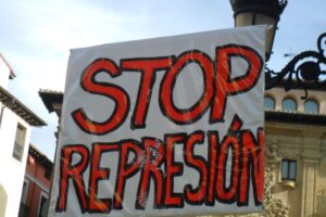 Sindicatos y organizaciones sociales convocan una semana de lucha antirrepresiva