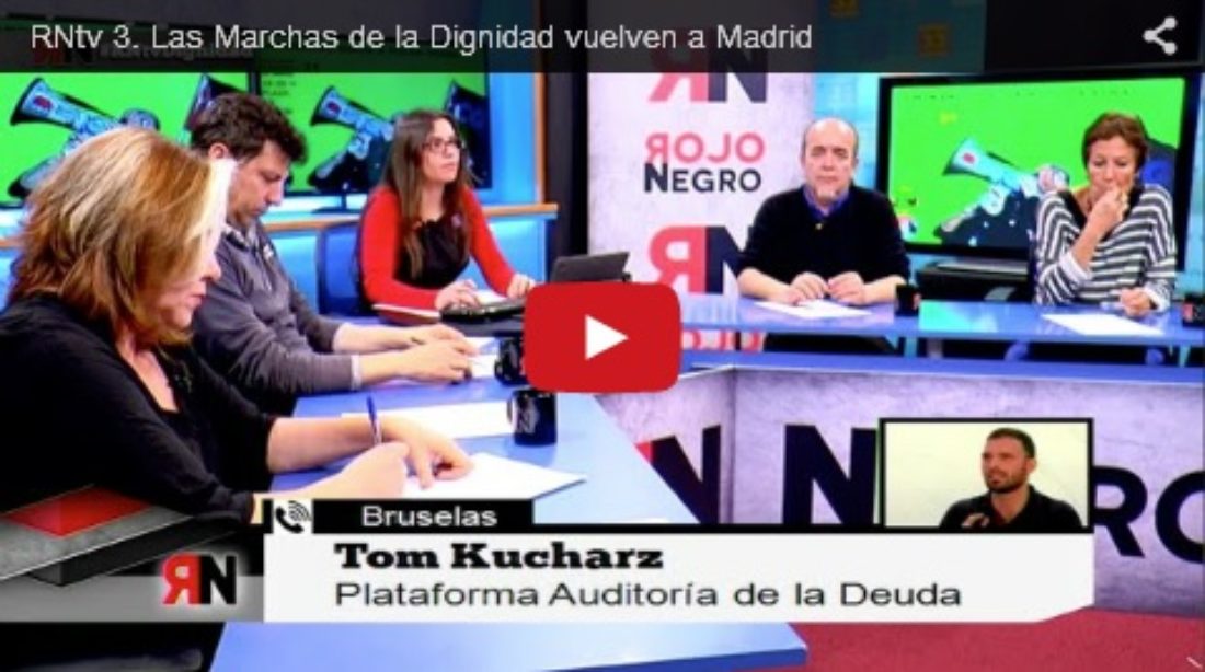 [Vídeo] Tercer programa de RNtv «Las Marchas de la Dignidad vuelven a Madrid»
