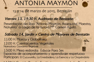 Beniaján rinde homenaje a Antonia Maymón