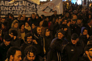 La CGT de Barcelona ante la notificación de ingreso en prisión para las 8 personas condenadas por los hechos del Parlament