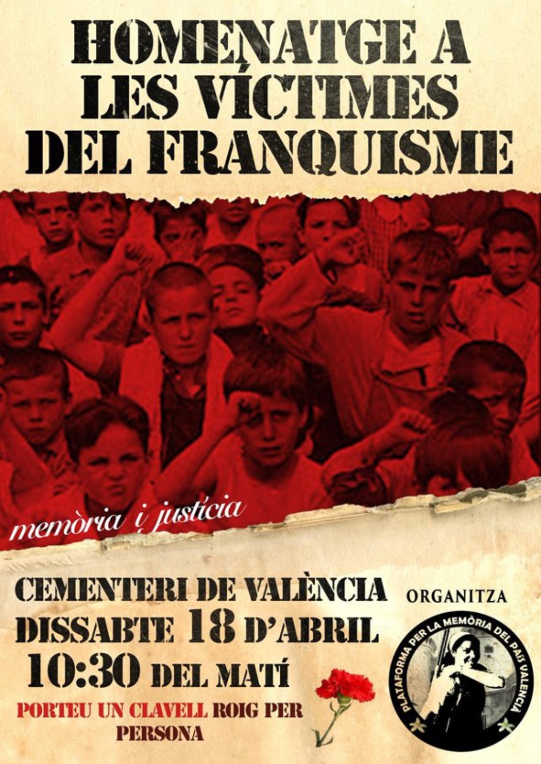 18-A: Homenaje a las víctimas del franquismo