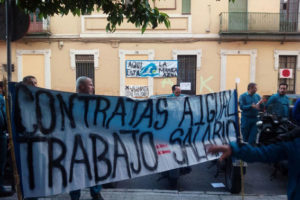 23-A: Manifestación estatal de contratas, subcontratas y autónomos que trabajan para Telefónica Movistar en todo el Estado