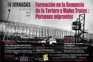 IV Jornadas de formación en la denuncia de la tortura y malos tratos