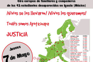 7-M: Manifestación «Madrid con Ayotzinapa. ¡Vivos se los llevaron! ¡Vivos los queremos!
