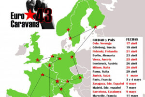 Recorre Europa brigada de Ayotzinapa (México) por la presentación con vida de los 43 estudiantes desaparecidos