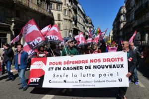 Fotos: 9 de abril la CNT-SO en Francia en la calle