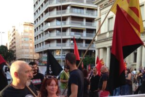 [Fotos] Concentraciones en Castelló y València por la libertad de Alfon