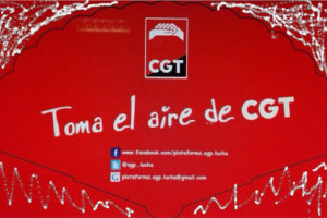 CGT se manifiesta en el aeropuerto de Málaga