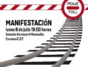 CGT convoca manifestación el 6 de julio en defensa del tren y empleo público en Aranda de Duero