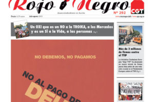 Rojo y Negro Nº 292, julio-agosto 2015