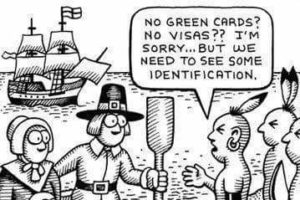 THE FIRST ILLEGAL IMMIGRANTS