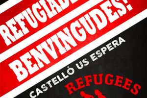 19-s Castelló: Manifestación solidaridad internacionalista contra las guerras imperialistas. ¡Refugiadas, refugiados, inmigrantes, bienvenidas!