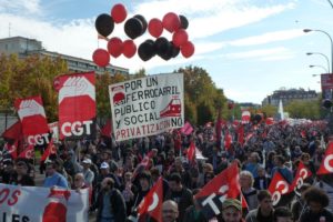 CGT convoca movilizaciones en Renfe y Adif