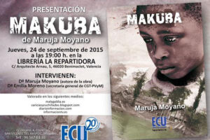 24-s València: Presentación del libro «Makuba» de Maruja Moyano