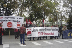 Nuevamente aplazado el juicio a nueve manifestantes de la Primavera Valenciana