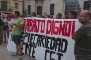 Concentración de apoyo a los trabajadores de EMTE, el 24 de noviembre en Tarragona