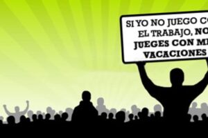 Konecta Sevilla: Concentración en protesta por la nueva normativa de vacaciones
