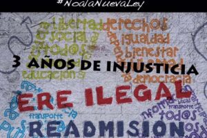 12-E Manifestación: Tres años de lucha x la justicia. #NoalEreTelemadrid #NoLeyTelemadrid