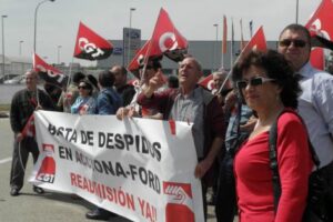 La plantilla de la contrata de limpieza de Ford, Acciona FS, se concentrará el 19 de febrero en protesta por el despido de 15 trabajadores y trabajadoras