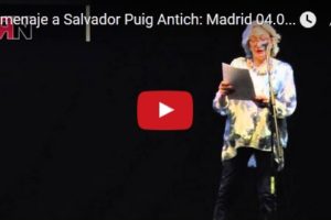 Vídeo: Homenaje a Salvador Puig Antich: Madrid 04.03.16