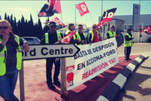 [Fotos] Segunda concentración de la plantilla de Acciona FS por la readmisión de los 15 trabajadores despedidos