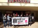 Concentración de CGT Castelló contra la pérdida de derechos de los y las trabajadoras del campo