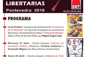Xornadas Libertarias Pontevedra 2016