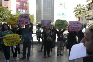 [Fotos] Solidaridad en Valencia con Andrés Bódalo: Por la amnistía social y contra la represión